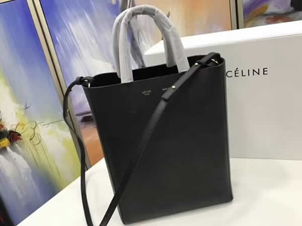 Replica Discount Black Celine Cabas Palm Bucket Bags Outlet